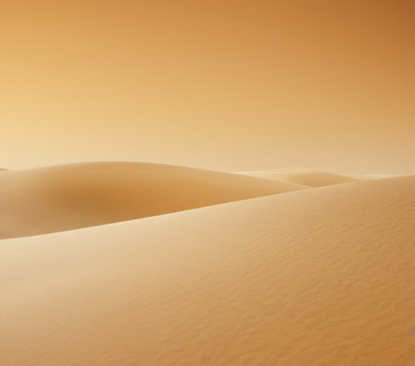 Minimalist Desert Dunes Photography Print – Warm Sand Landscape, Fine Art Wall Decor, Golden Minimal Aesthetic Photo