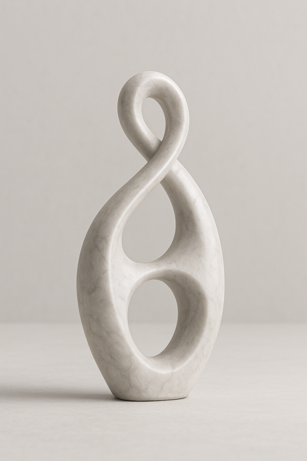Infinity Loop Sculpture STL – Minimalist Abstract Art | 3D Printable File